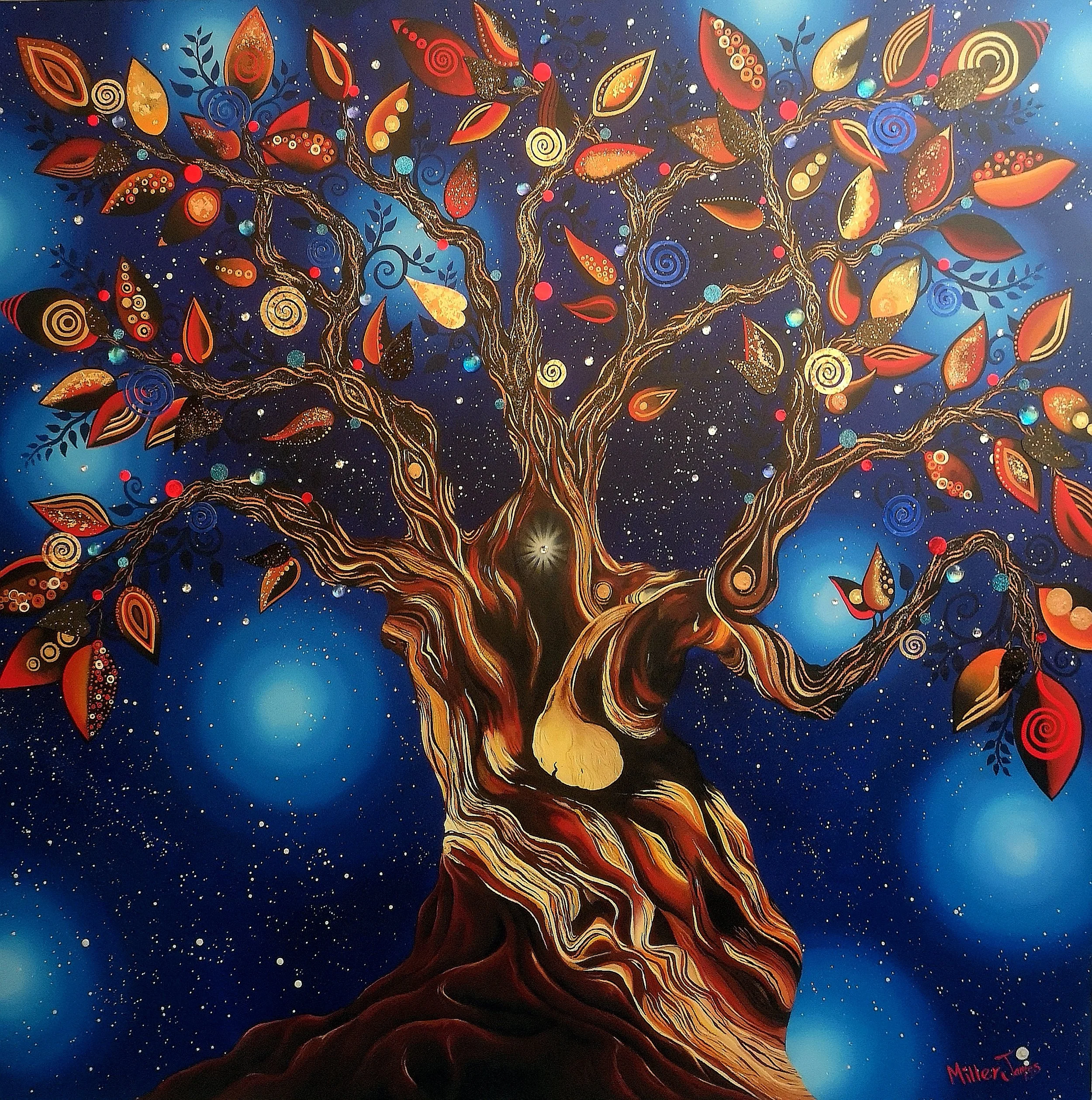 Original Decadent Artwork, The Golden Dreams Collection — Miller